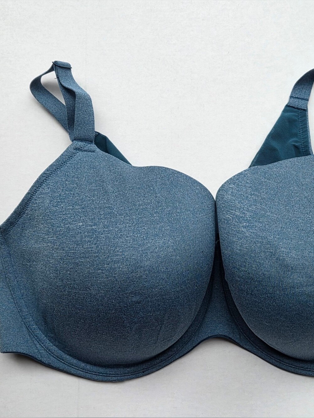 Torrid Heathered Teal Blue Full-Coverage T-Shirt Bra NWT 42DDD